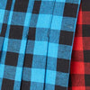 Festive Gingham Cotton Skort