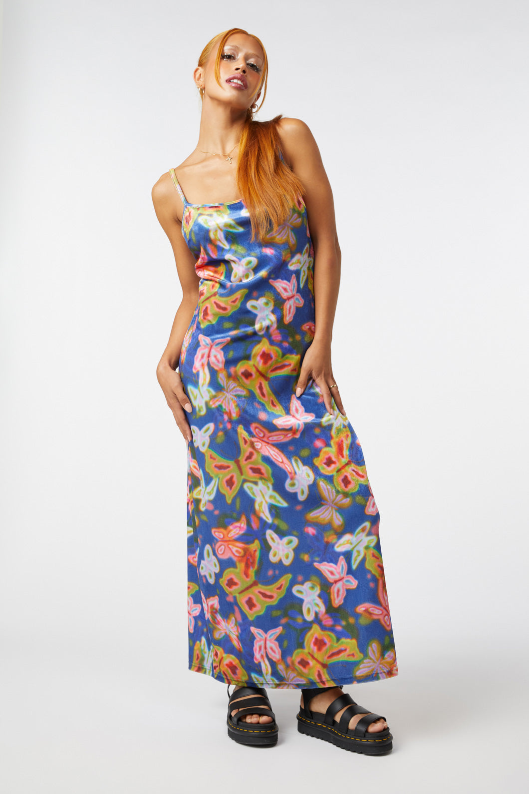 Dangerfield NZ - Mariposa Dress - multi