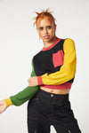 Dangerfield NZ - Colourblock Knit Jumper - multi