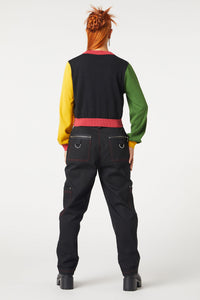 Dangerfield NZ - Colourblock Knit Jumper - multi
