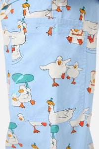 Dangerfield NZ - Puddle Duck Scrub Set - blue