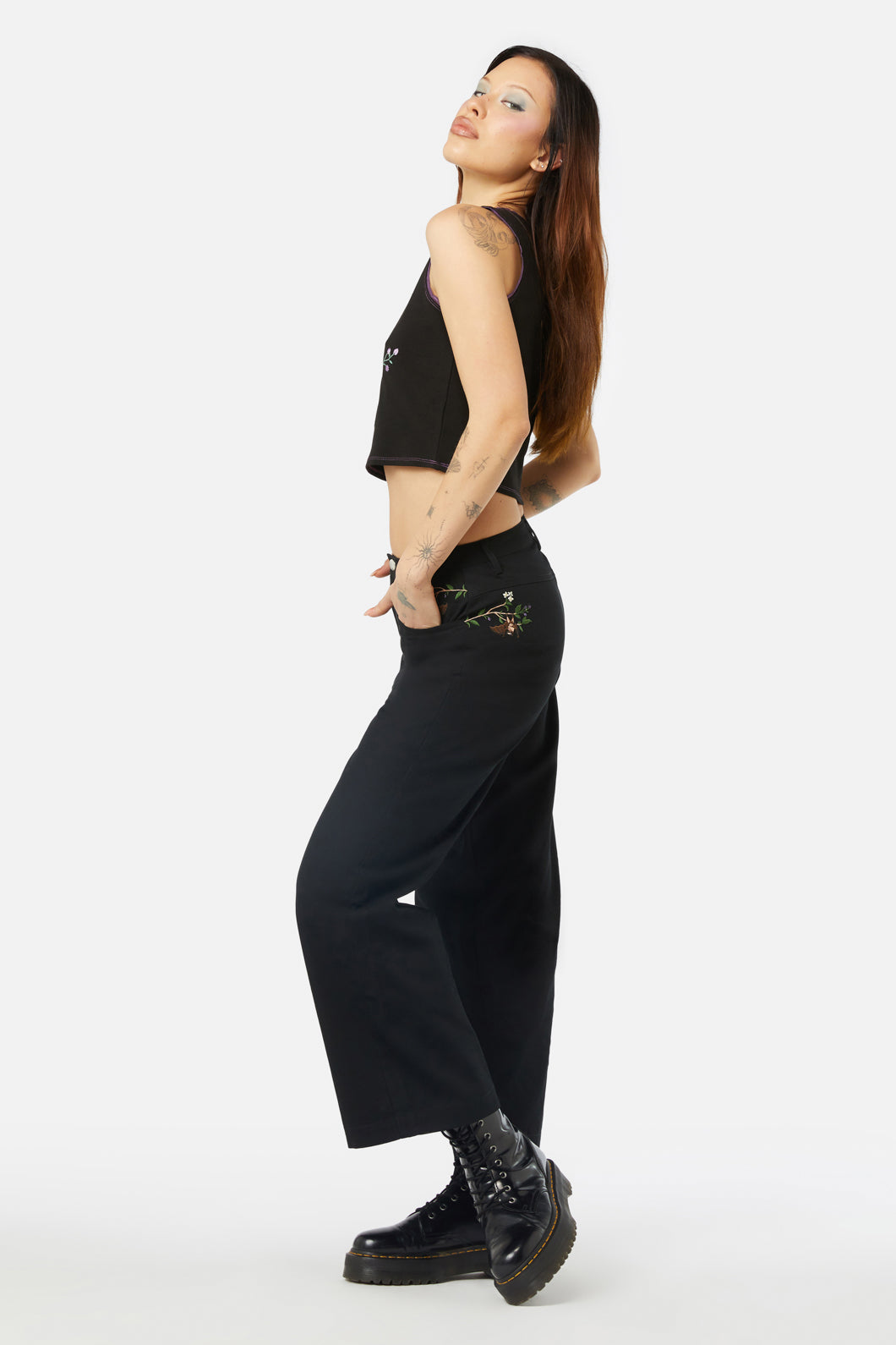 black