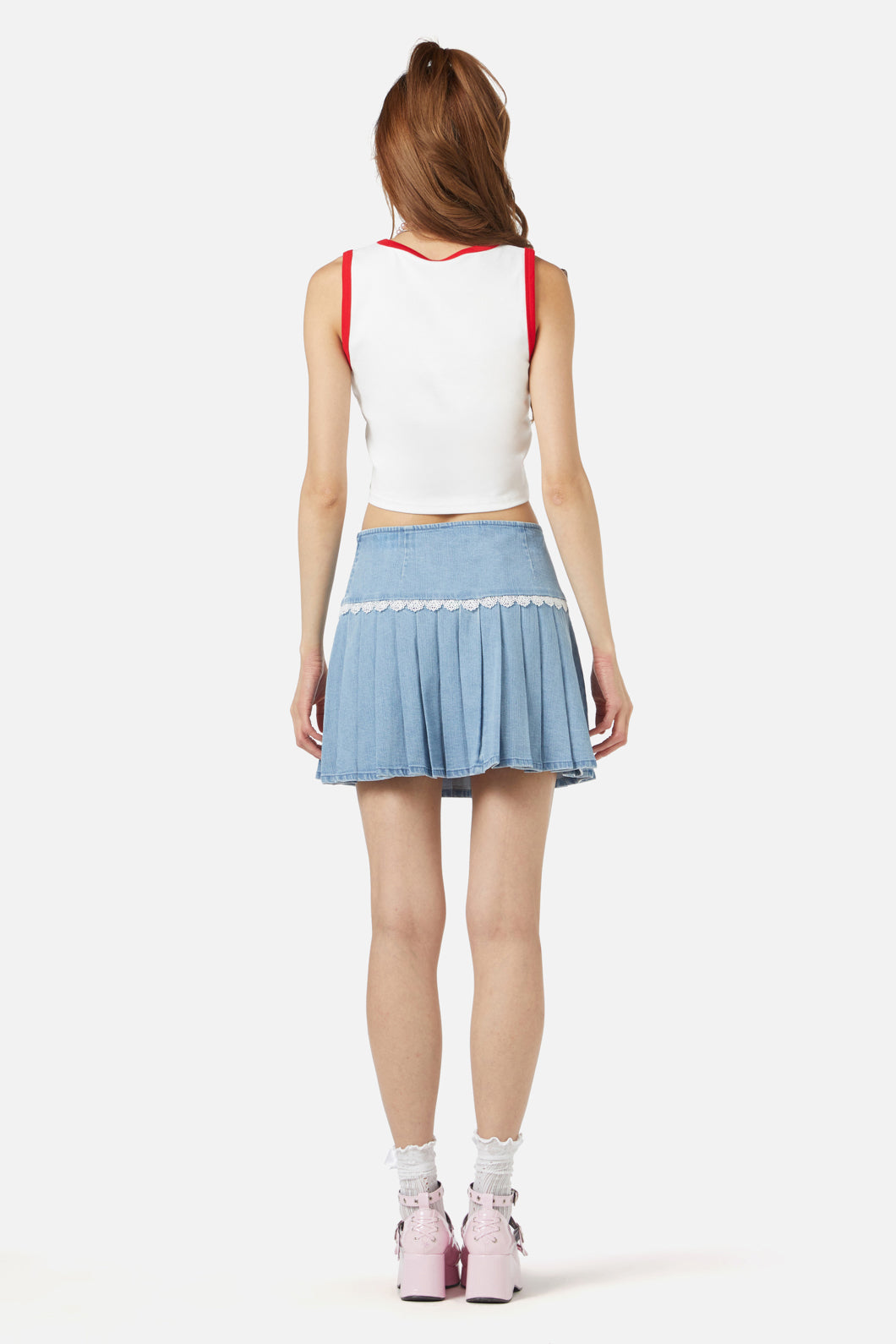 white-red