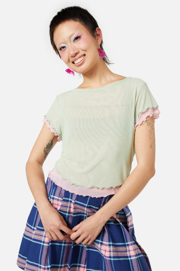 green-pink