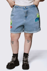 Dangerfield NZ - Curve Reef Short - blue