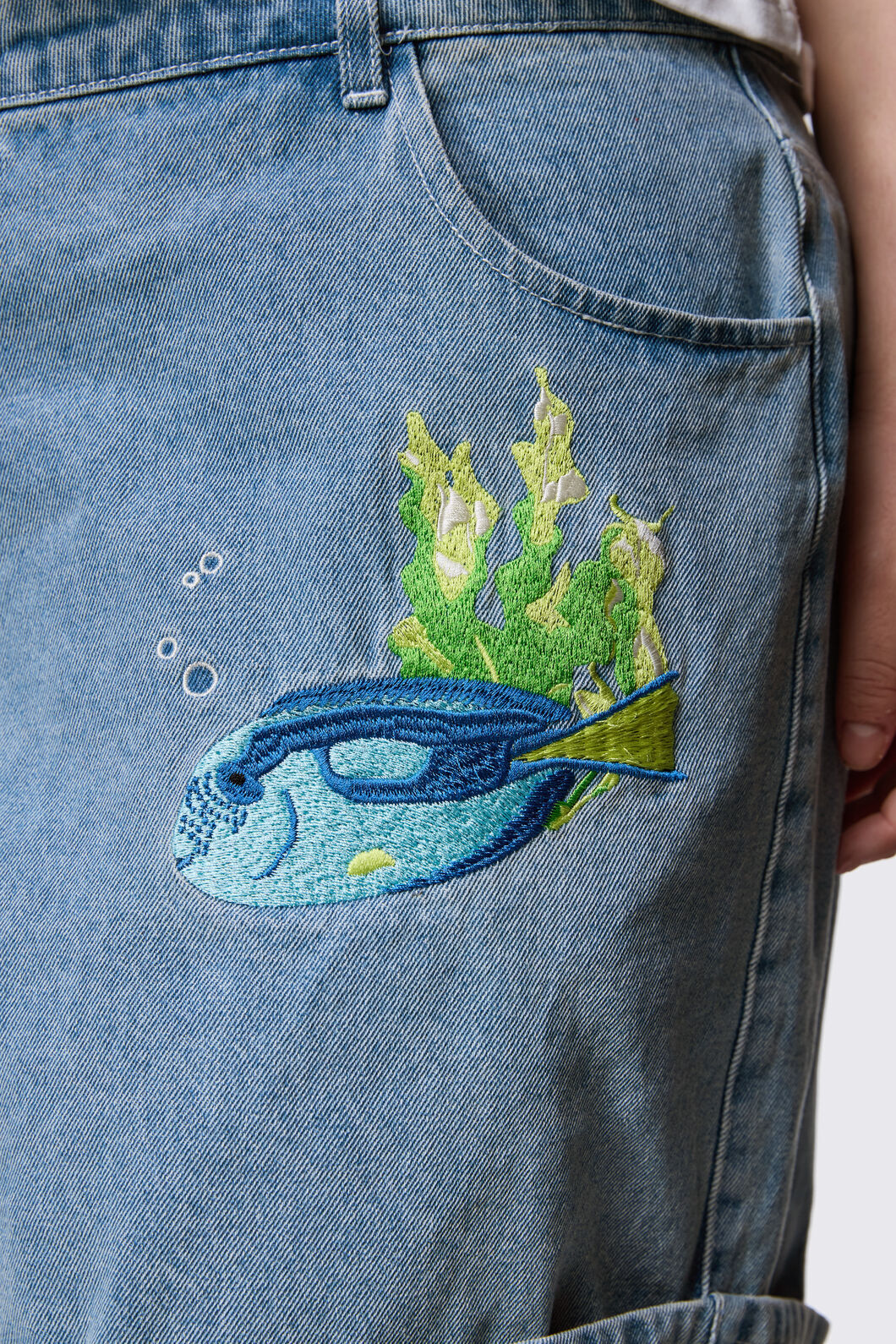Dangerfield NZ - Curve Reef Short - blue