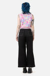 Dangerfield NZ - Never Mind Rainbow Houndstooth Vest - multi