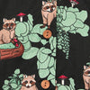 Haus Of Raccoon Print Blouse