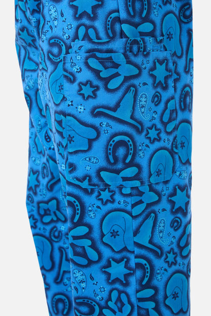 blue
