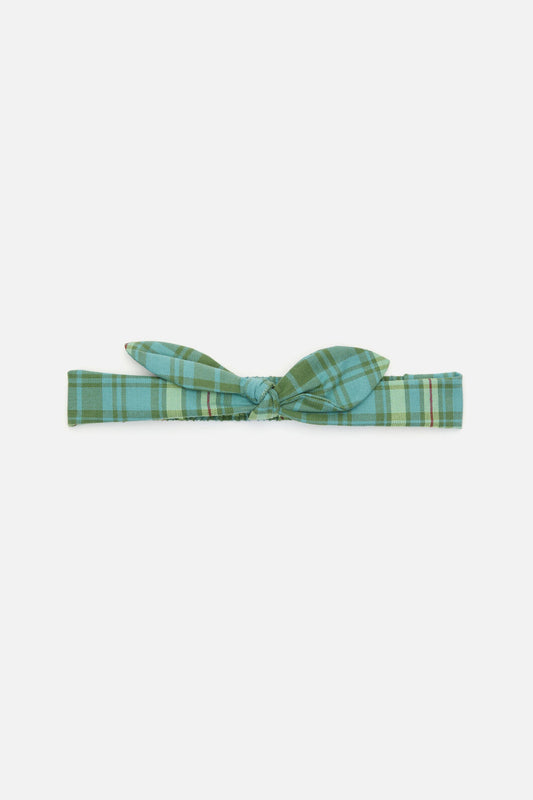 Dangerfield NZ - Insect Obsessed Tartan Headban - teal