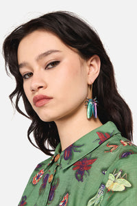 Dangerfield NZ - Cicada Earrings - gold