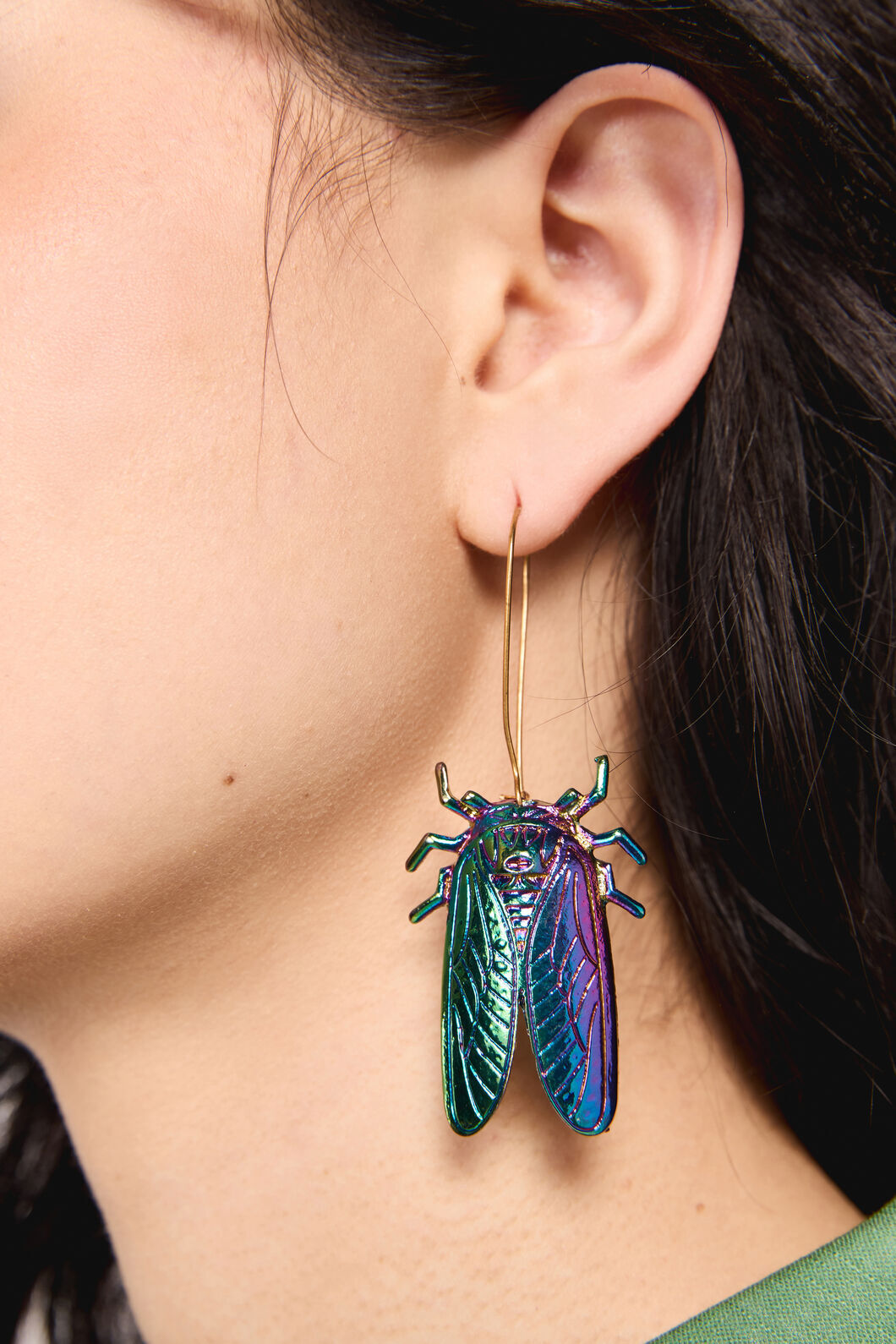 Dangerfield NZ - Cicada Earrings - gold