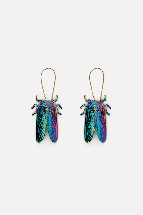 Dangerfield NZ - Cicada Earrings - gold