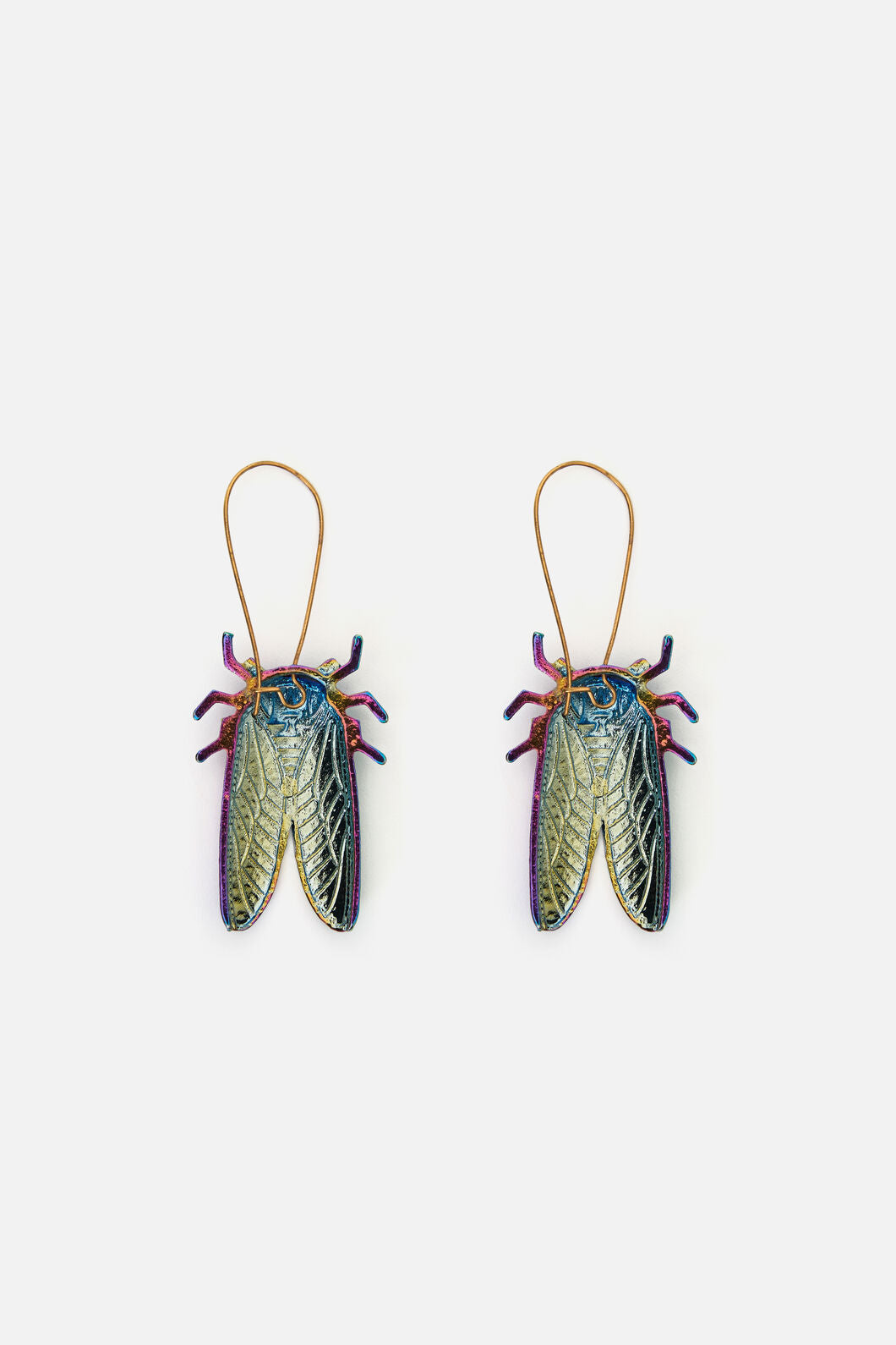 Dangerfield NZ - Cicada Earrings - gold