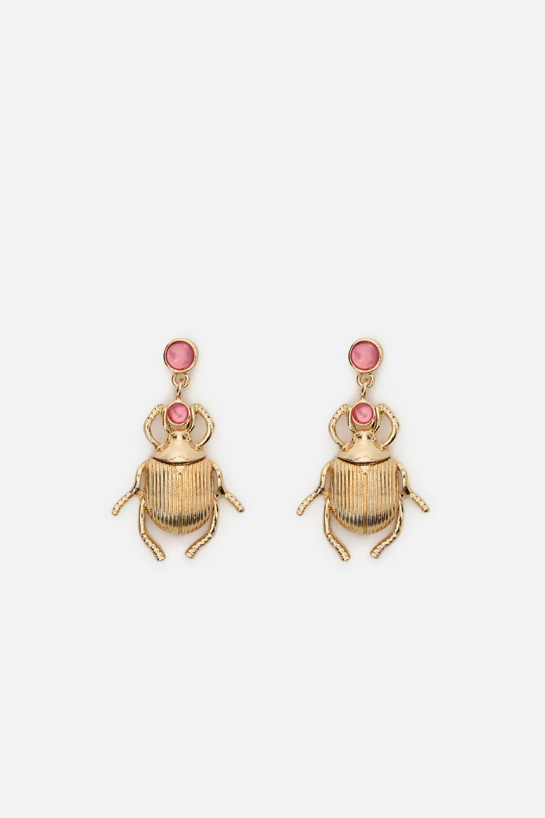 Dangerfield NZ - Beetle Earrings - gold