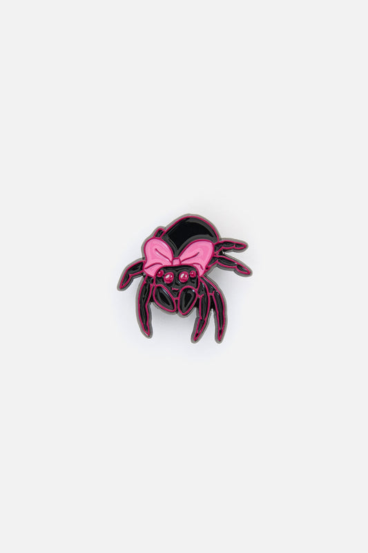 Dangerfield NZ - Rococo Life Spider Pin - black-pink