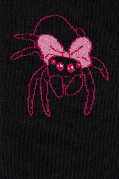 Dangerfield NZ - Rococo Life Spider Sock - black