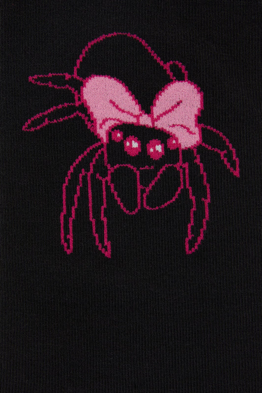 Dangerfield NZ - Rococo Life Spider Sock - black