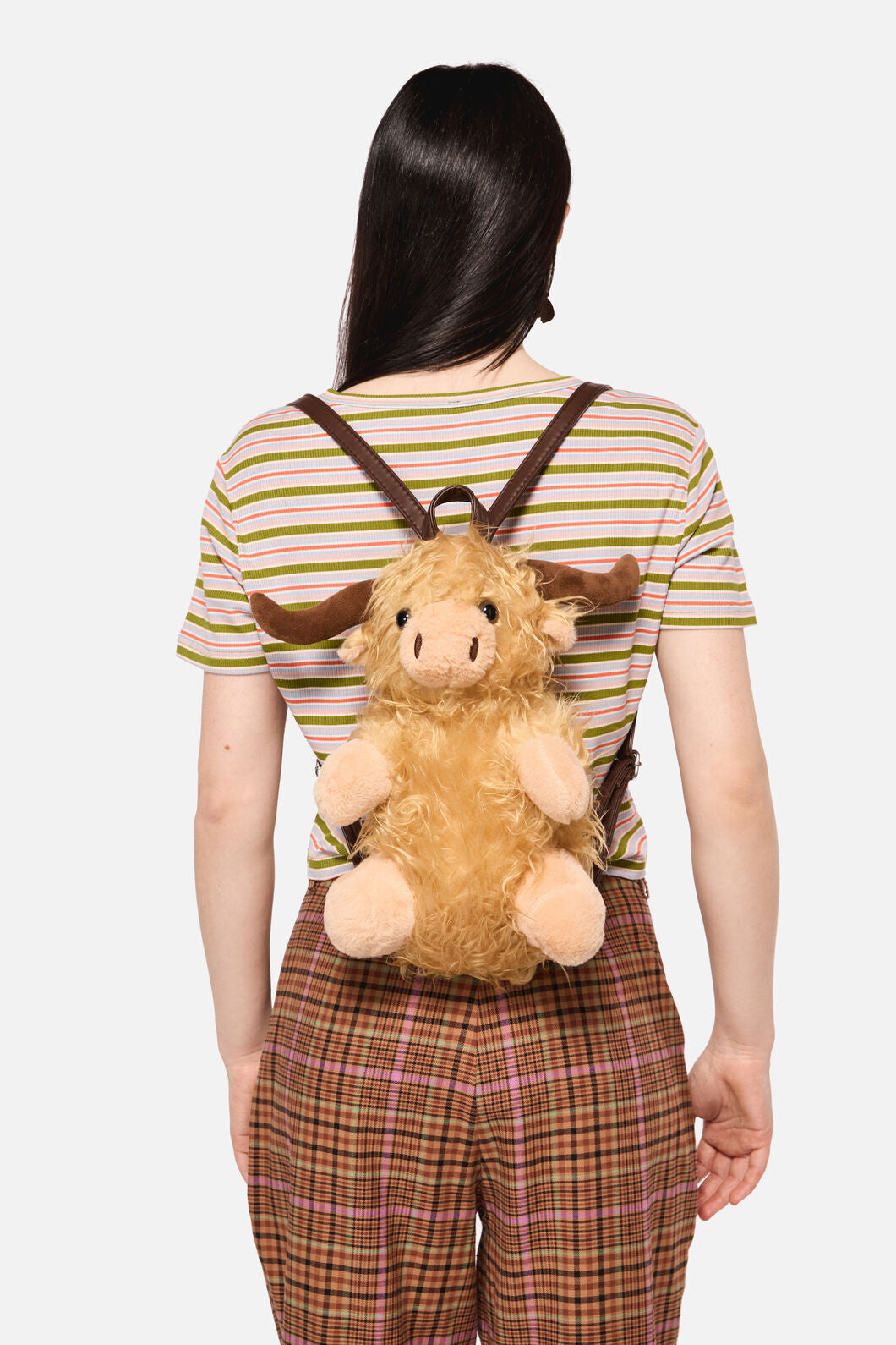 Dangerfield NZ - Highland Cow Backpack - tan