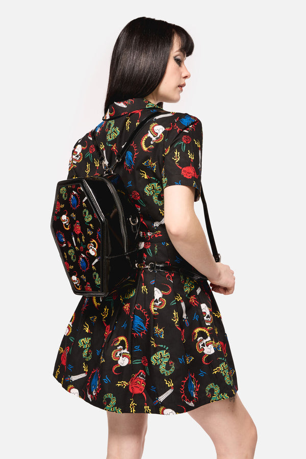 Dangerfield NZ - Lawless Coffin Bag - black