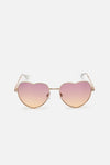 Dangerfield NZ - Pink Heart Sunglasses - pink