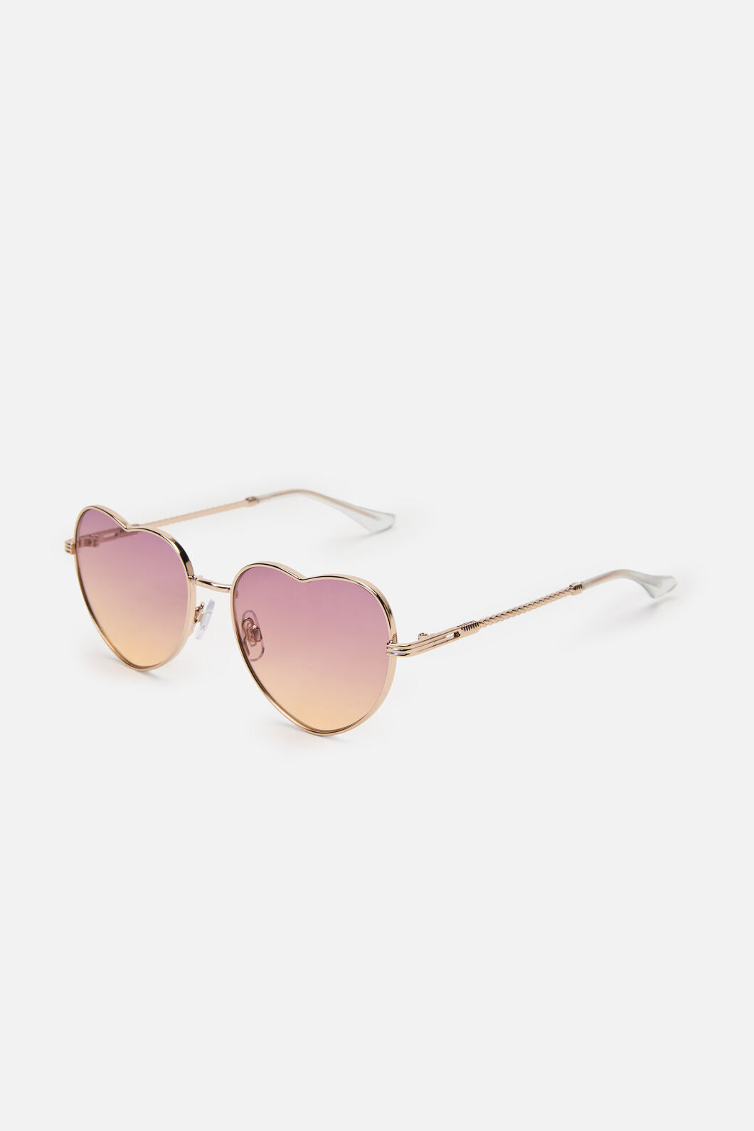 Dangerfield NZ - Pink Heart Sunglasses - pink