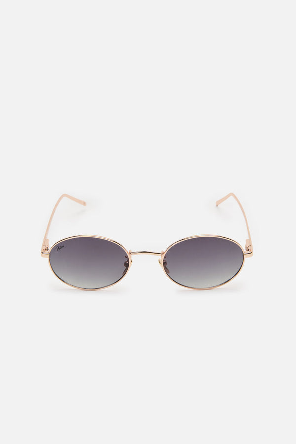 Dangerfield NZ - 90s Metal Frame Sunglasses - gold