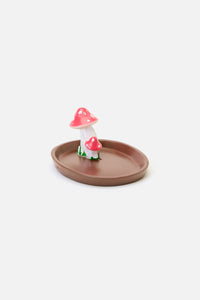 Dangerfield NZ - Mushroom Incense Holder - red-white