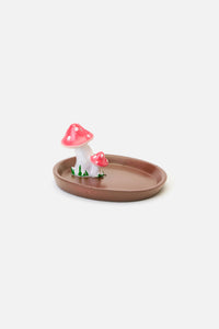 Dangerfield NZ - Mushroom Incense Holder - red-white