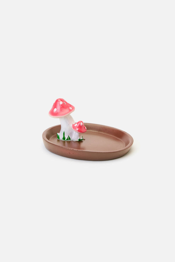 Dangerfield NZ - Mushroom Incense Holder - red-white