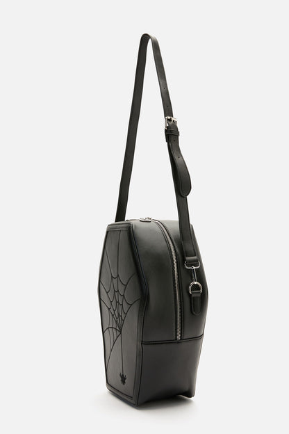 Dangerfield NZ - Spiderweb Coffin 2 Way Backpac - black