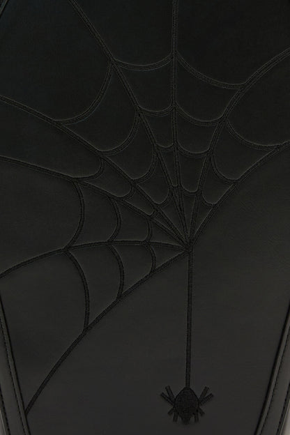 Dangerfield NZ - Spiderweb Coffin 2 Way Backpac - black