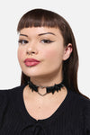 Dangerfield NZ - Bat Wing Choker - black