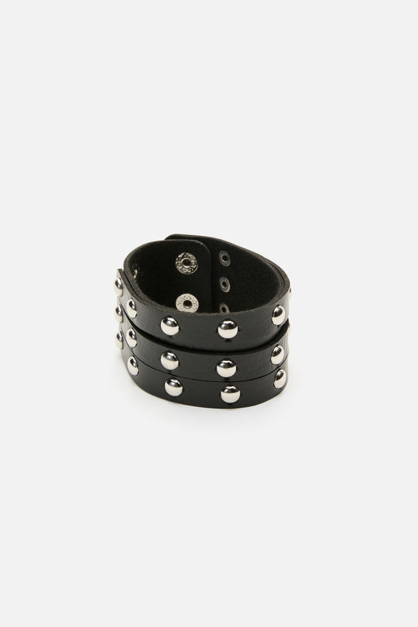 Dangerfield NZ - Round Stud Wrist Band - black