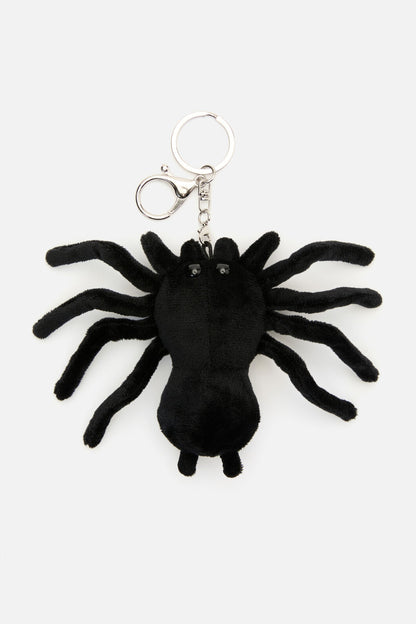 Dangerfield NZ - Plush Spider Bag Charm - black