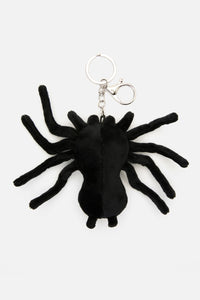 Dangerfield NZ - Plush Spider Bag Charm - black