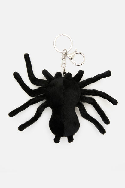 Dangerfield NZ - Plush Spider Bag Charm - black