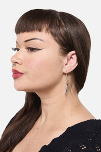 Dangerfield NZ - Dagger Earrings - silver