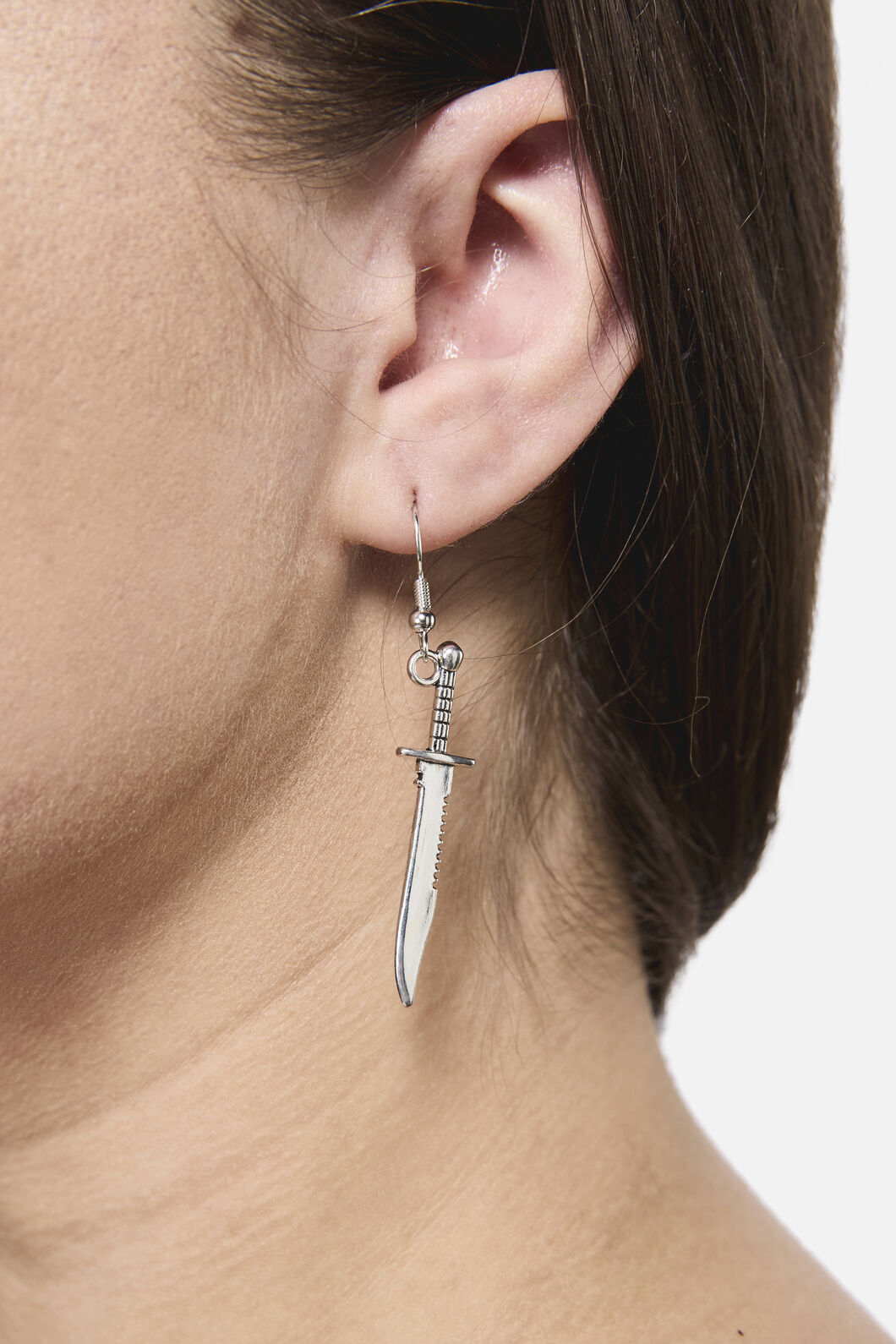 Dangerfield NZ - Dagger Earrings - silver