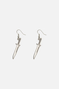 Dangerfield NZ - Dagger Earrings - silver