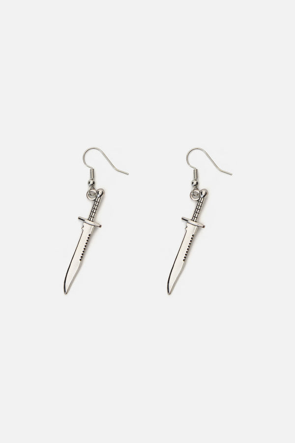 Dangerfield NZ - Dagger Earrings - silver