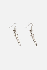Dangerfield NZ - Dagger Earrings - silver