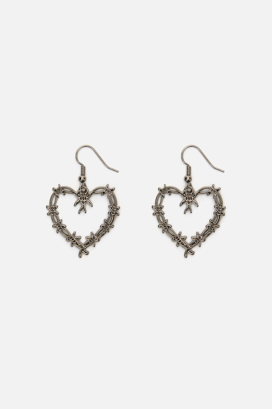 Dangerfield NZ - Sharp Hearted Earrings - black