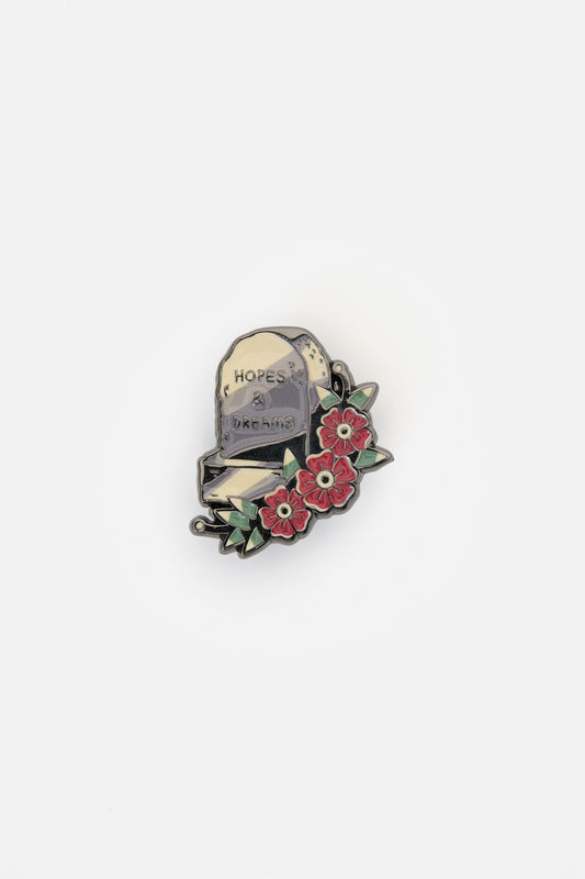 Dangerfield NZ - Hopes & Dreams Gravestone Pin - multi