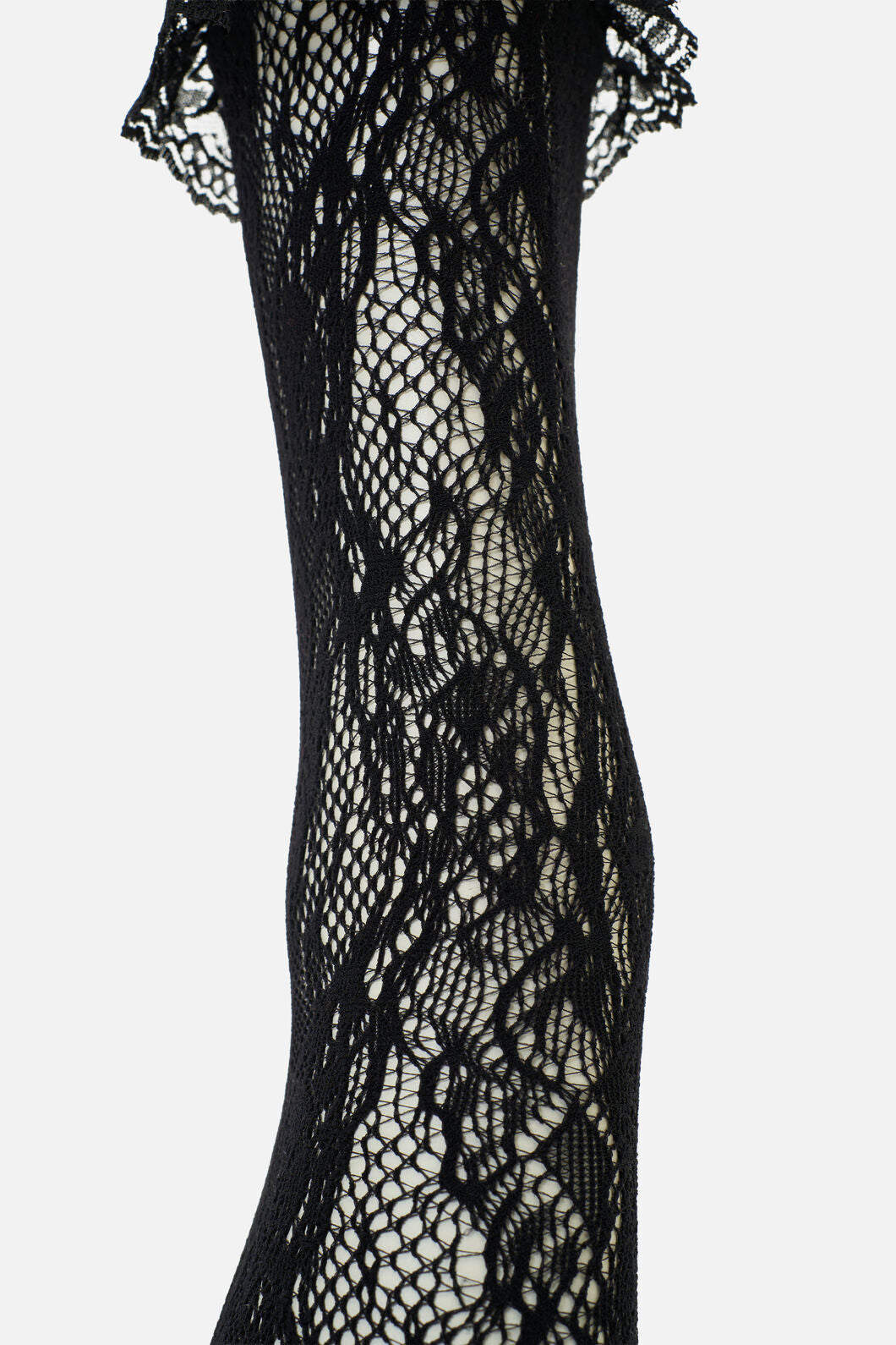 Dangerfield NZ - Black Lace Frill Sock - black