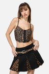 Dangerfield NZ - Leopard Stud Belt - leopard