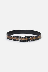Dangerfield NZ - Leopard Stud Belt - leopard