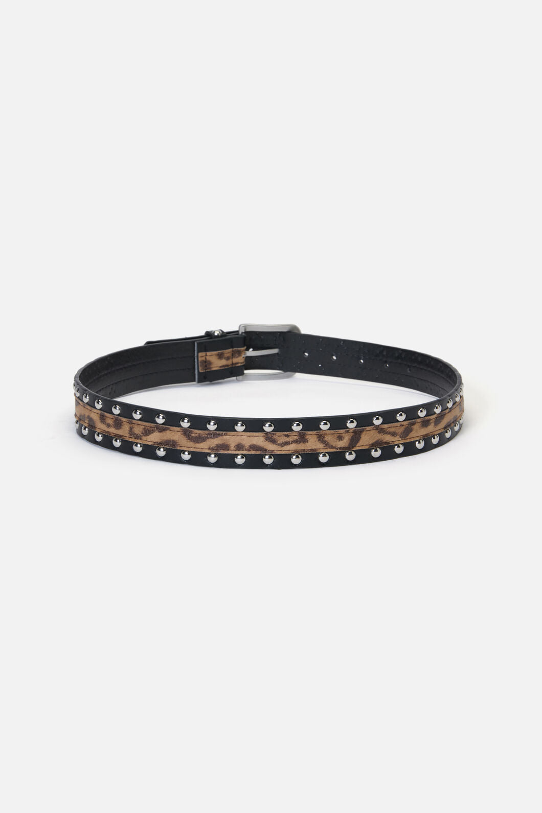 Dangerfield NZ - Leopard Stud Belt - leopard