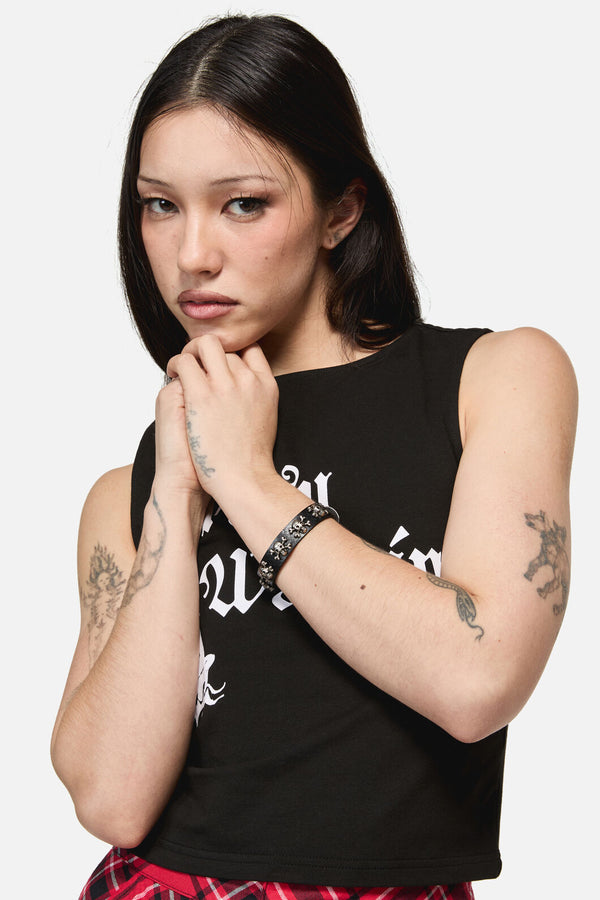 Dangerfield NZ - Pirate Skull Cuff - black