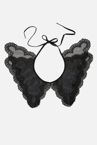 Dangerfield NZ - Black Lace Collar - black